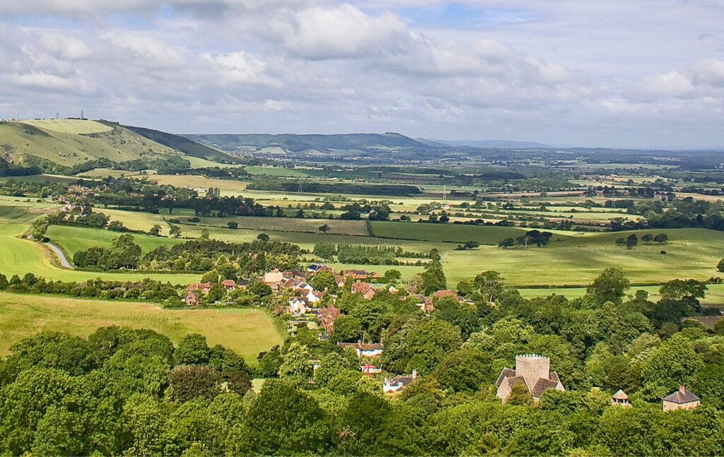 Villages in West Sussex, Poynings and the South Downs